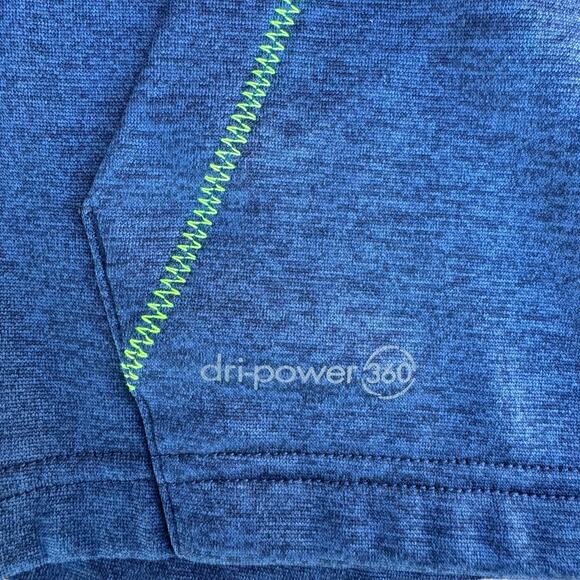 Russel Dri-Power 360 Boys Colorblock Long Front Zip Hooded Track Jacket XL - Picture 5 of 7
